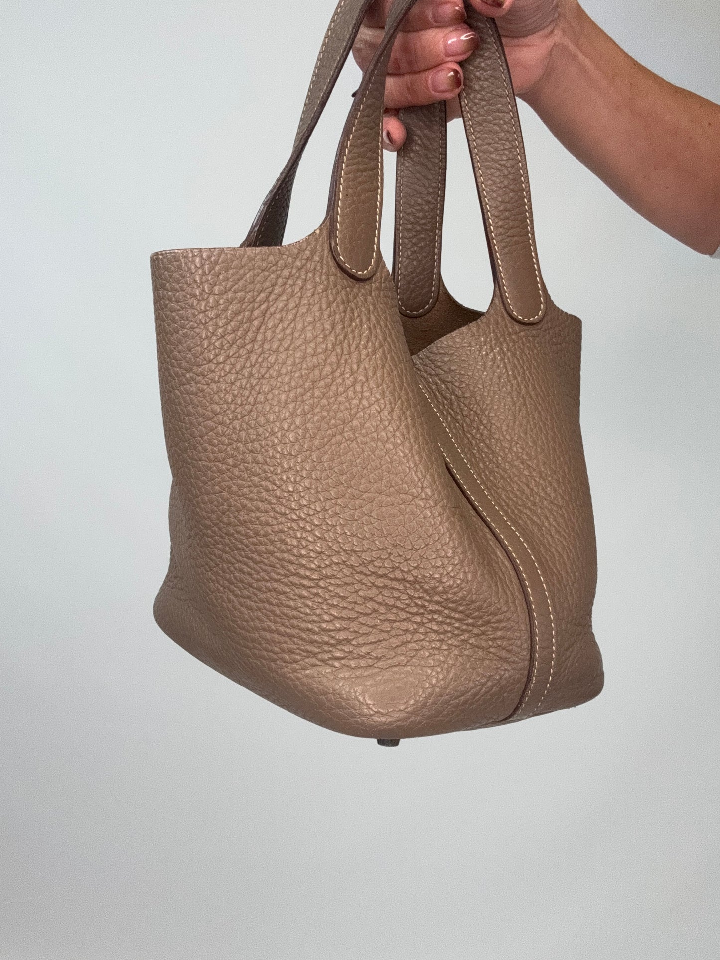 Hermès Picotin Lock 18 Etoupe Taurillon Clemence