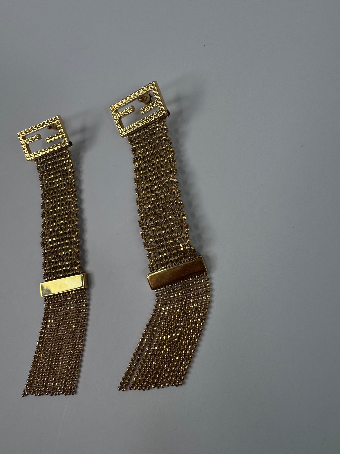 Fendi Rare Vintage Swing Earrings