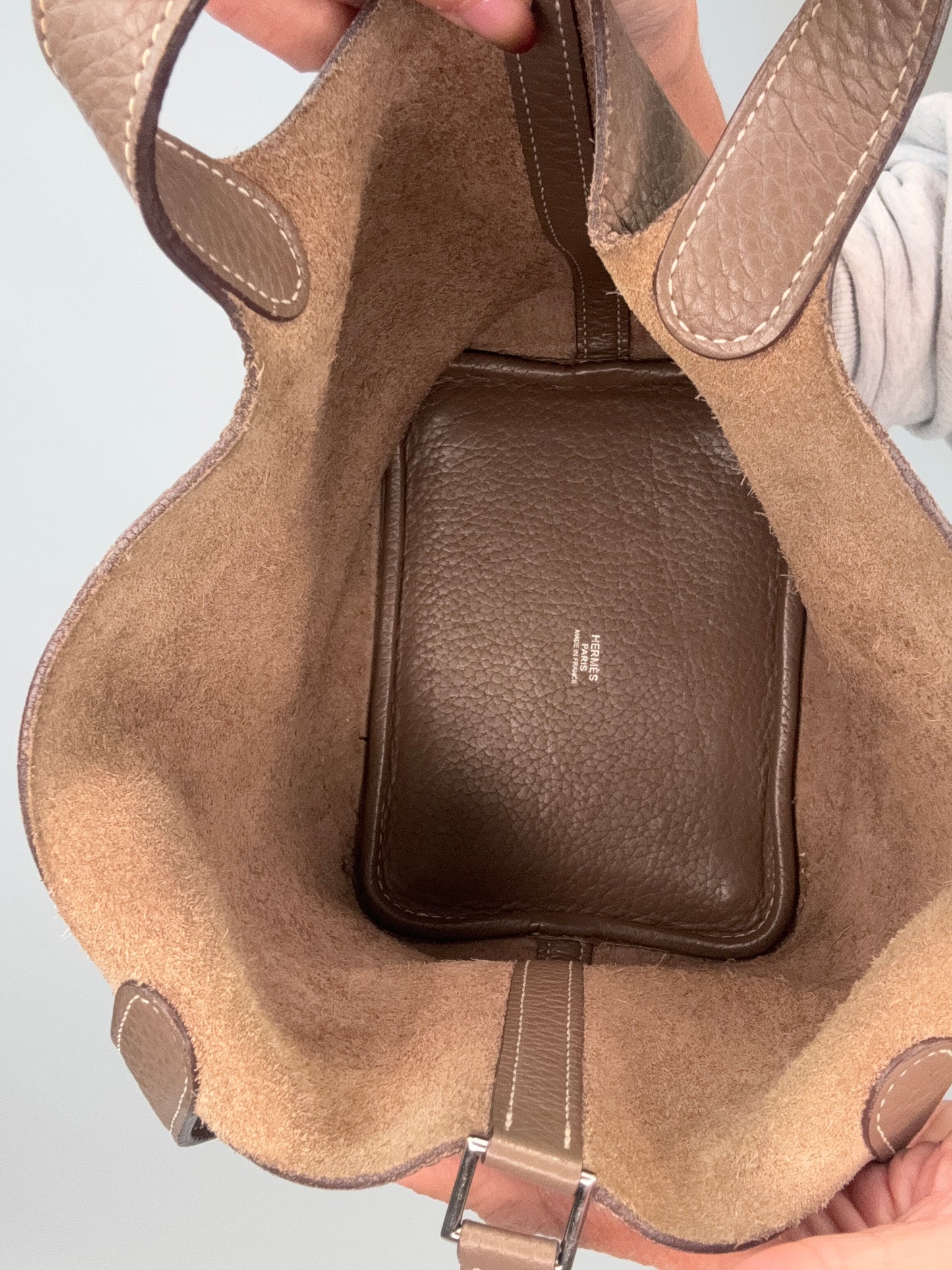 Hermès Picotin Lock 18 Etoupe Taurillon Clemence