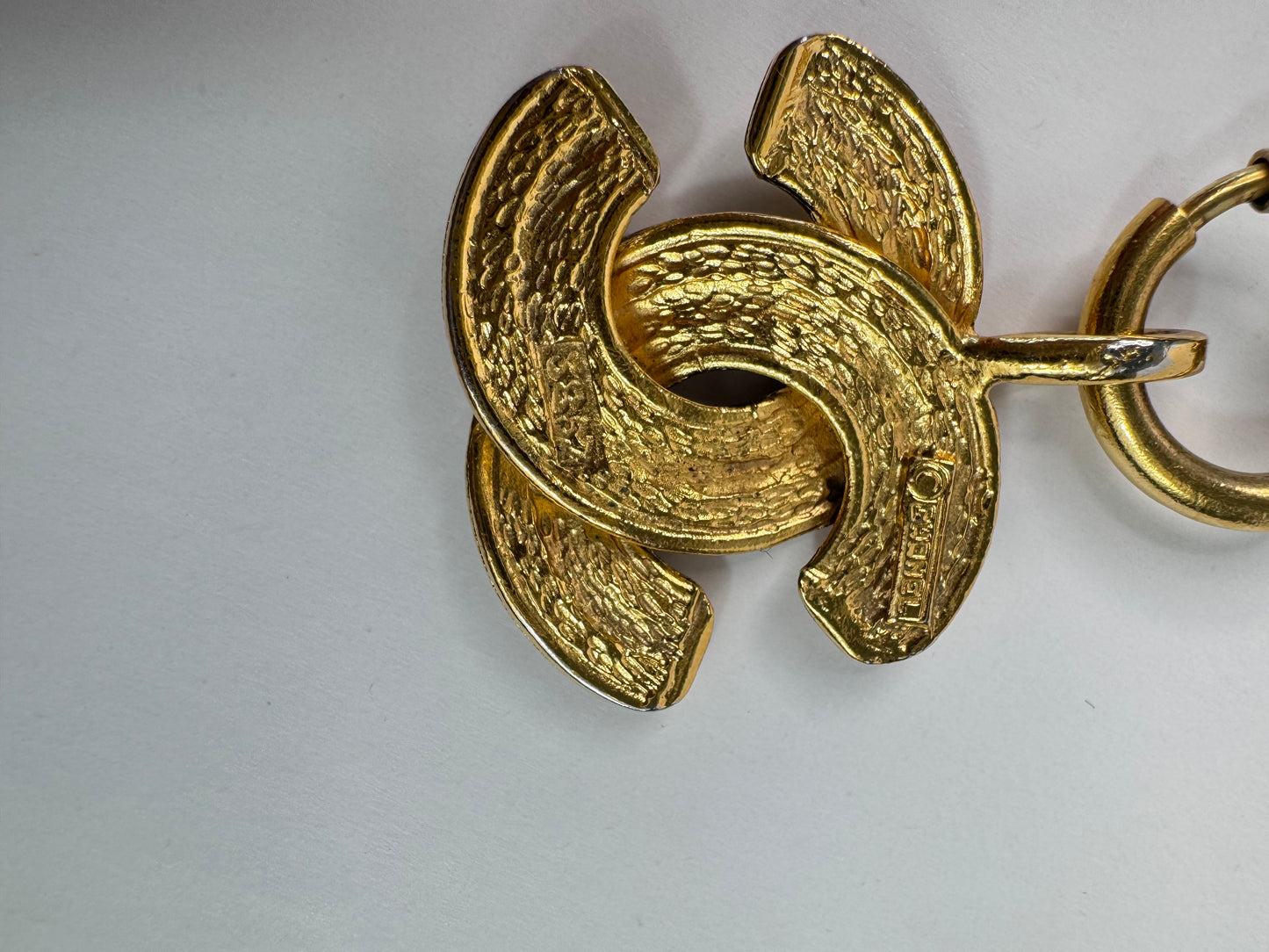 Chanel Vintage Small Quilted Pendant