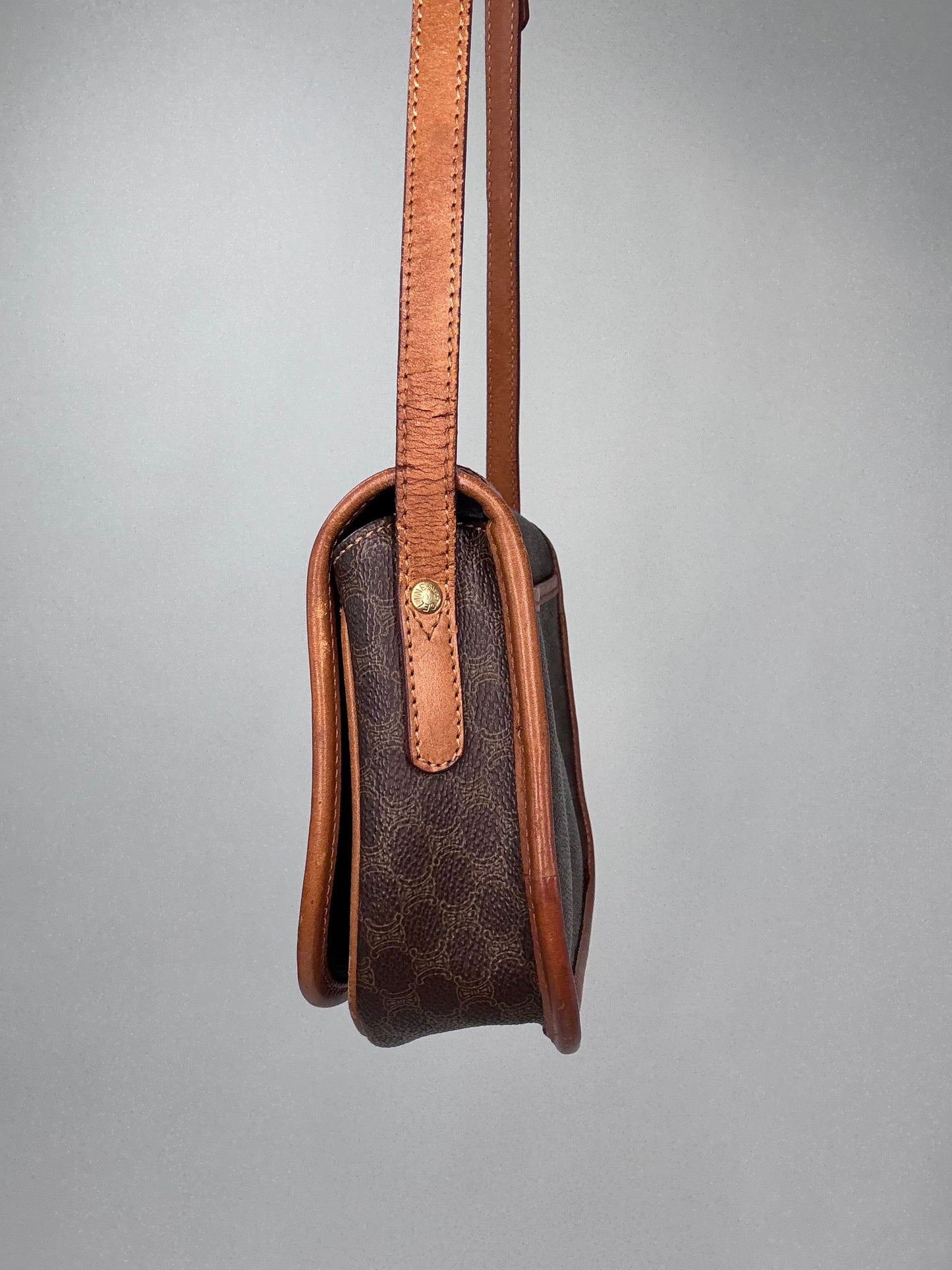 Celine Vintage Macadam Crossbody Bag