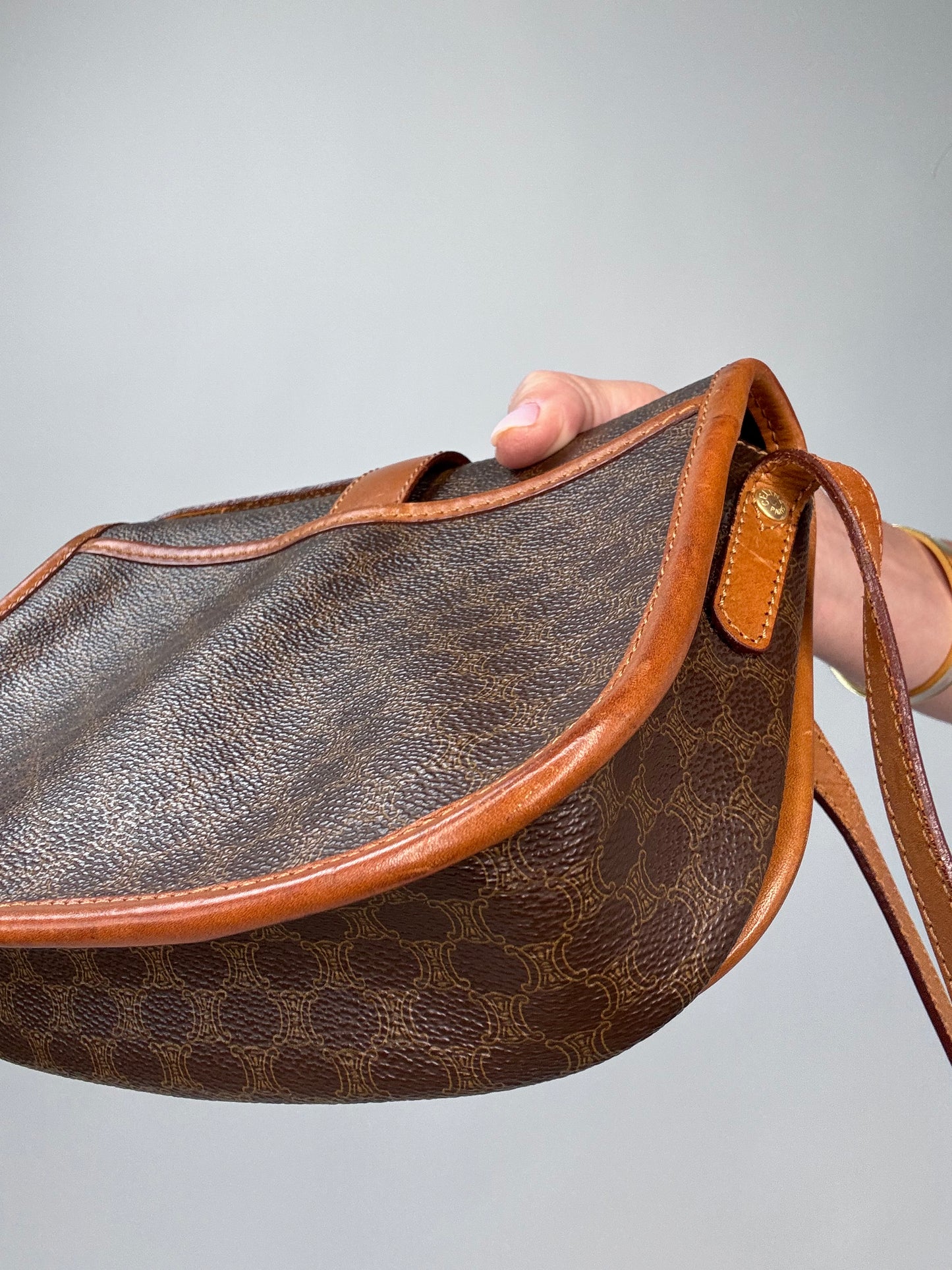 Celine Vintage Macadam Crossbody Bag