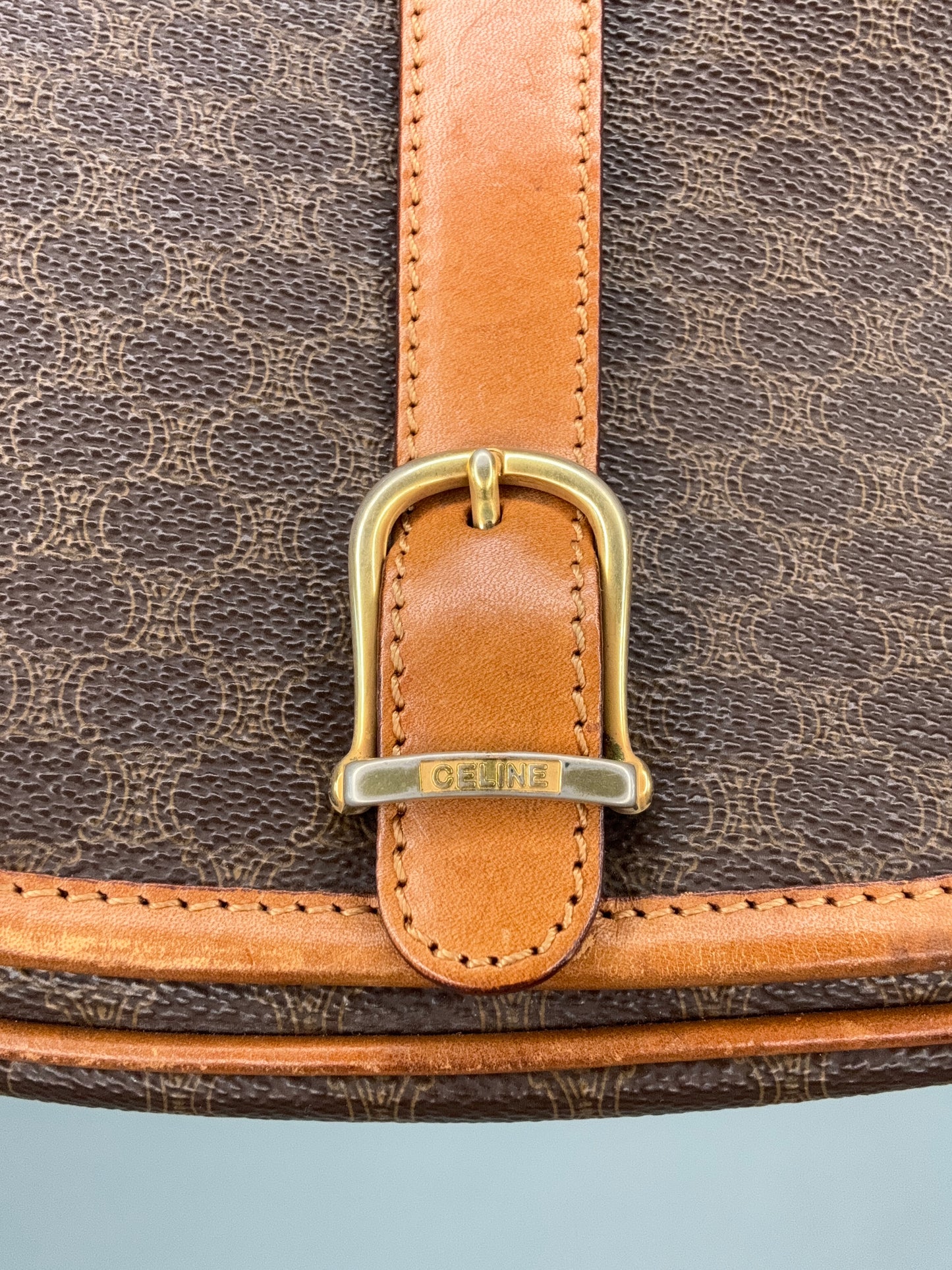 Celine Vintage Macadam Crossbody Bag