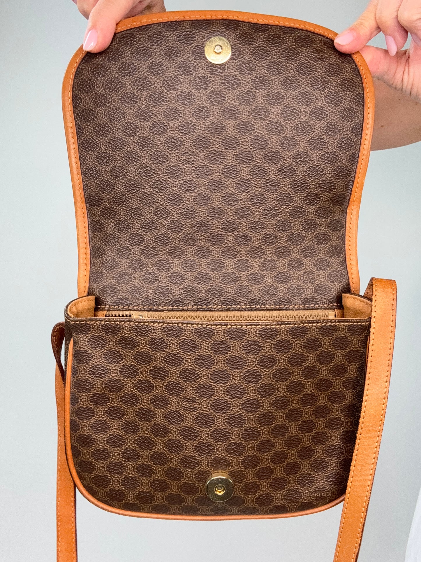 Celine Vintage Macadam Crossbody Bag