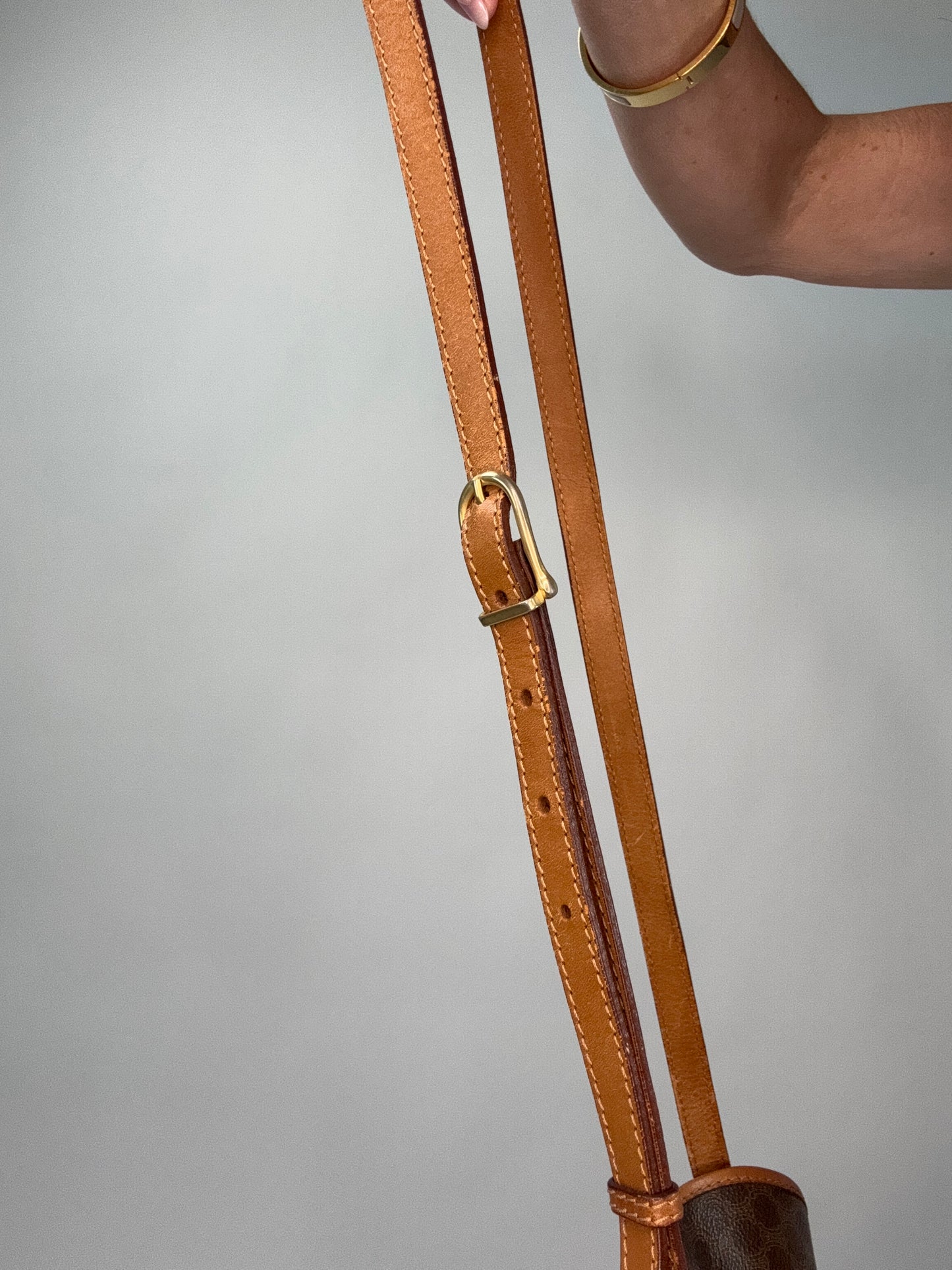 Celine Vintage Macadam Crossbody Bag