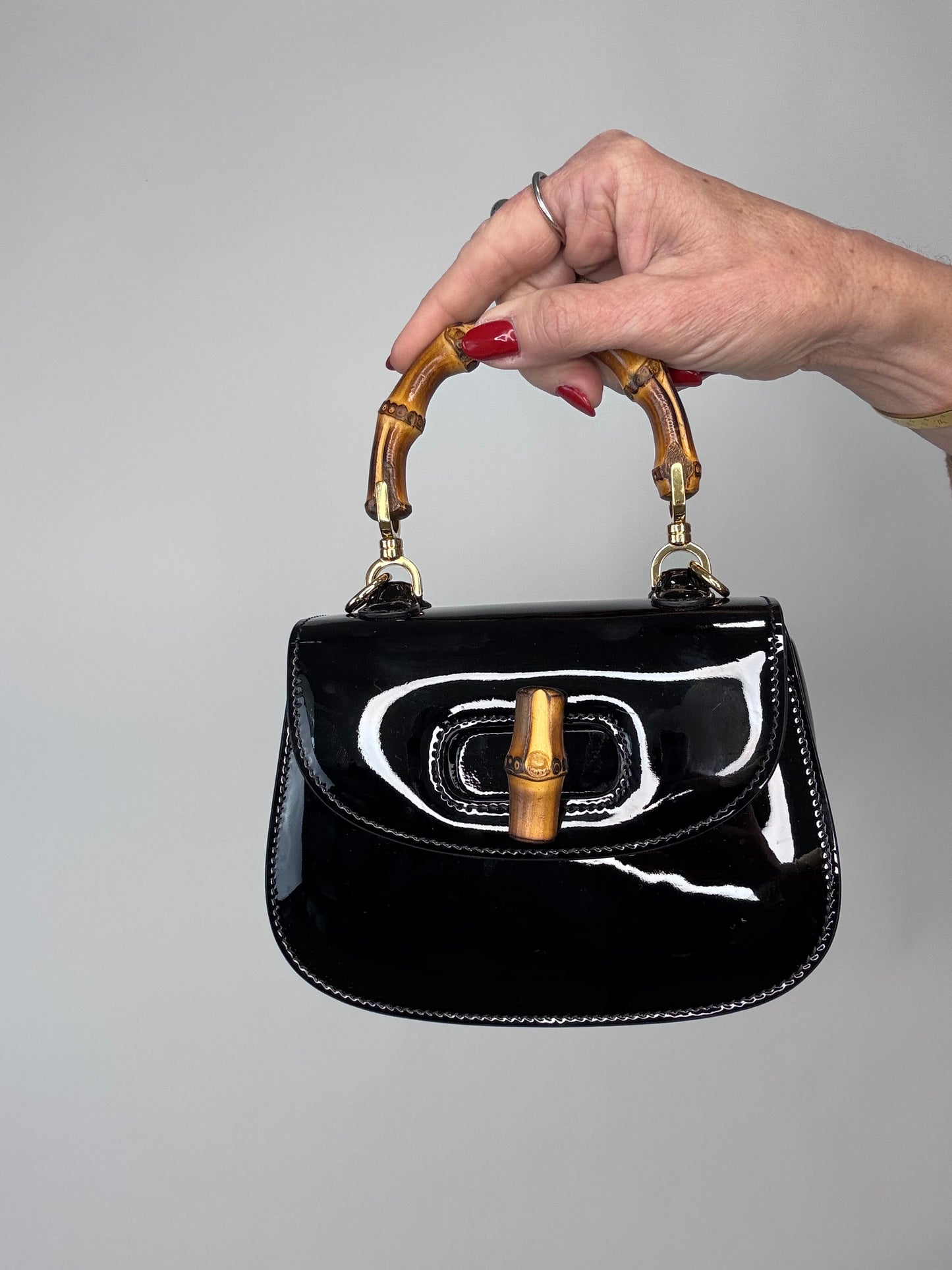Gucci Mini 1947 Two Way Crystal Strap