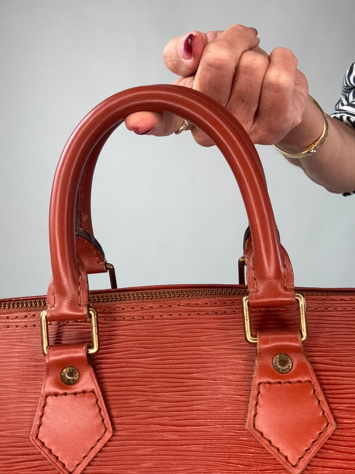 Louis Vuitton Speedy 25 Epi Kenyan Fawn -Vintage