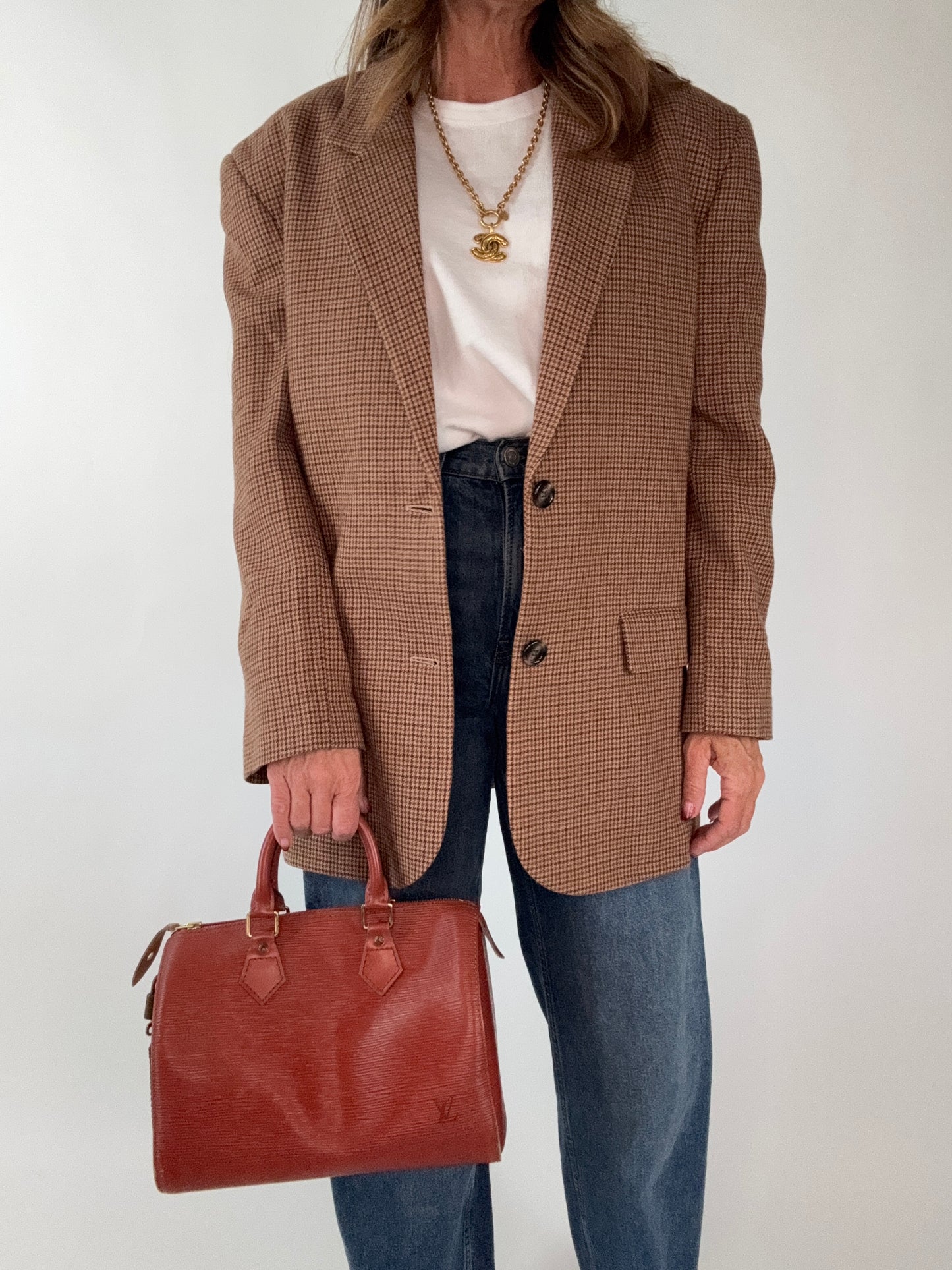 Louis Vuitton Speedy 25 Epi Kenyan Fawn -Vintage