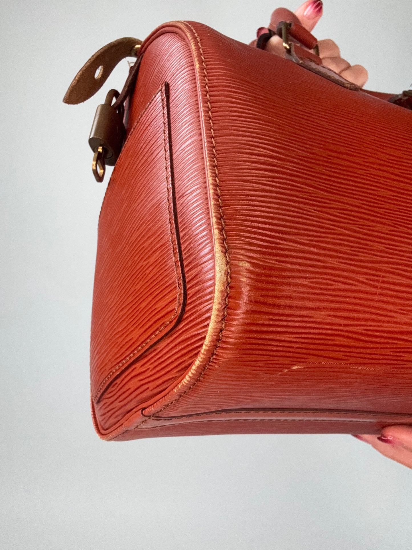 Louis Vuitton Speedy 25 Epi Kenyan Fawn -Vintage