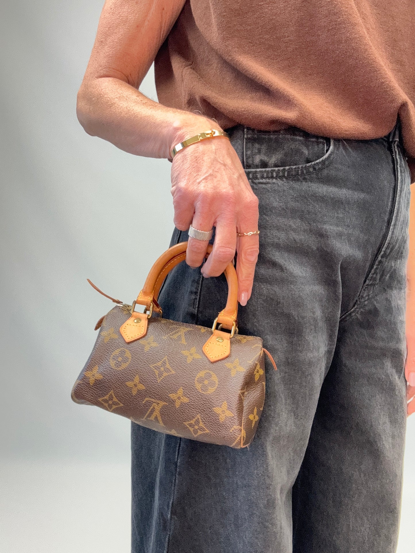 Louis Vuitton Monogram Canvas Nano Speedy
