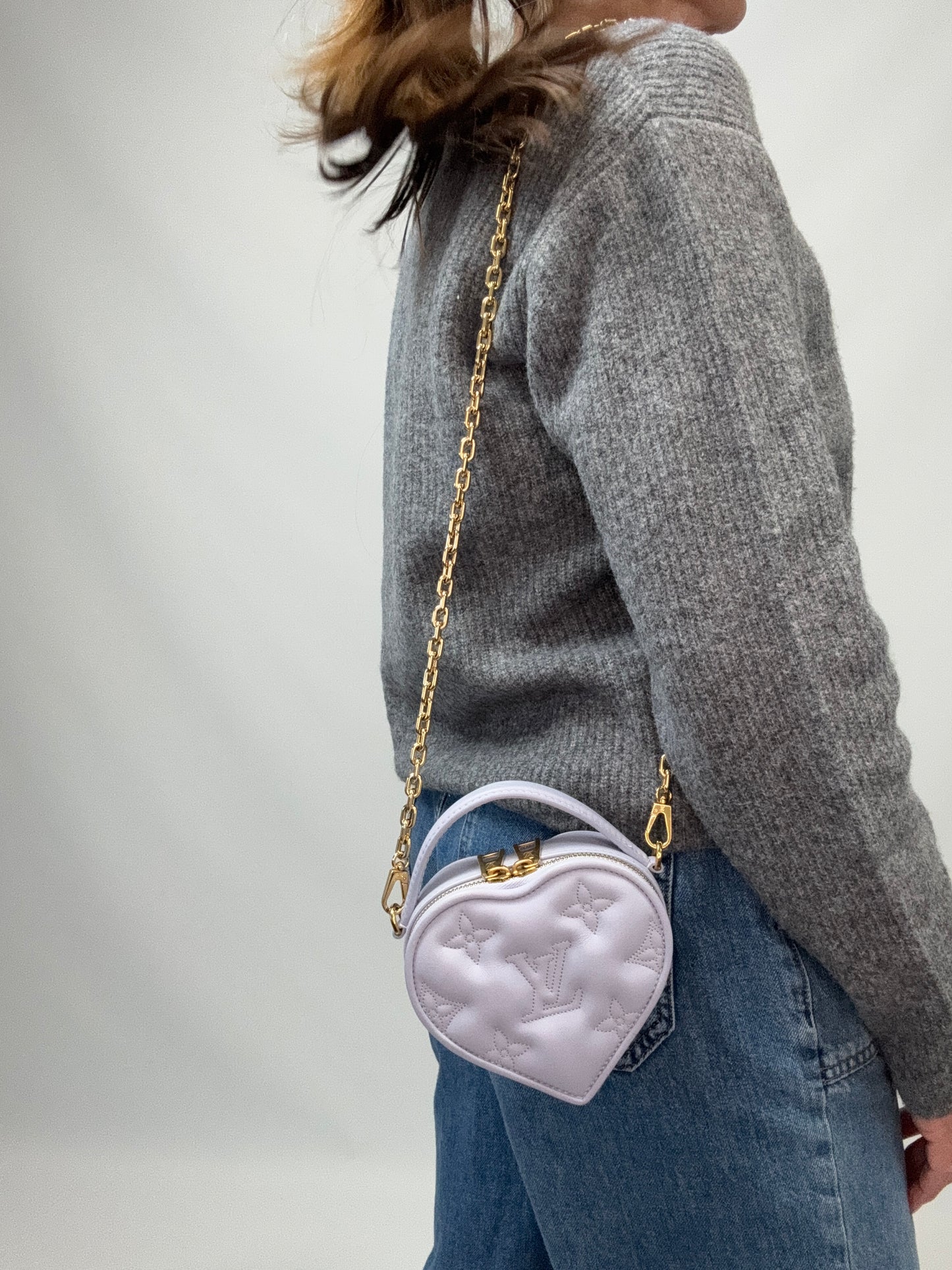Louis Vuitton Monogram Empriente Pop My Heart Pouch Bag - Lilac