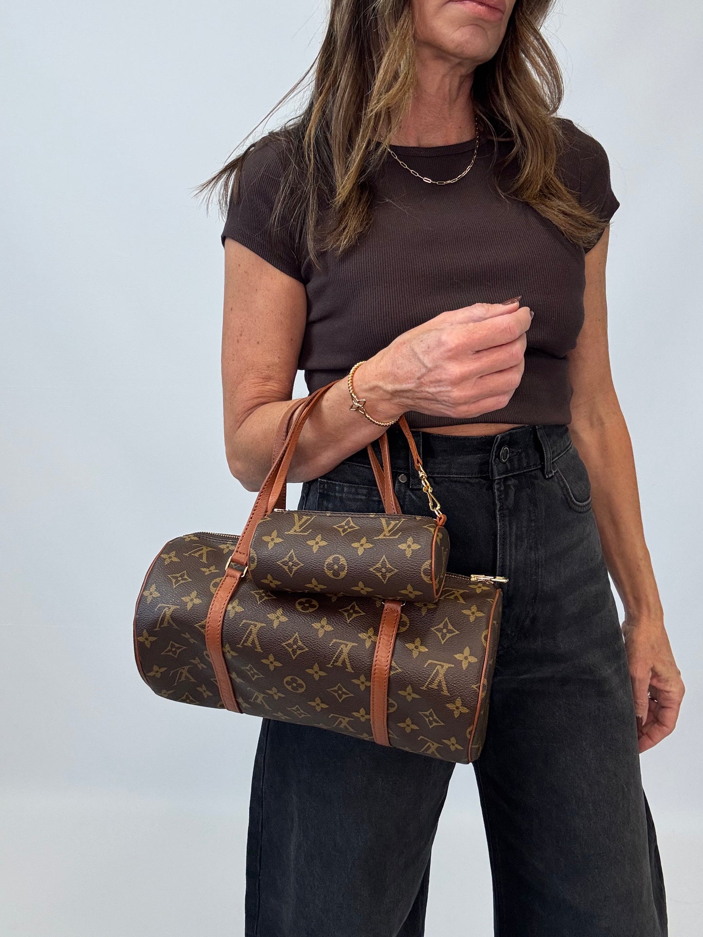 Louis Vuitton Papillon 30 Monogram Canvas With Mini