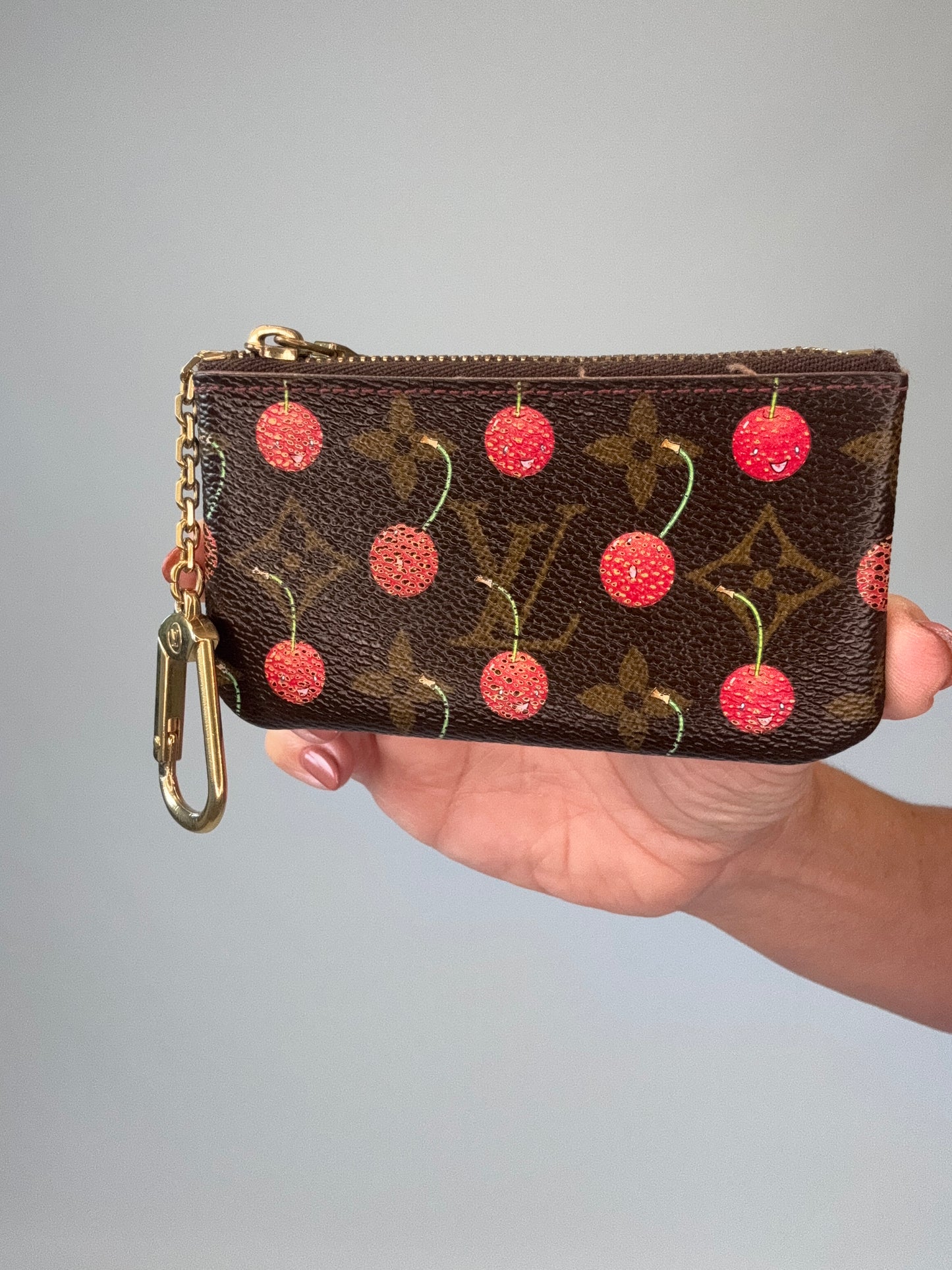 Louis Vuitton Takashi Murakami Cherry Pochette Cles
