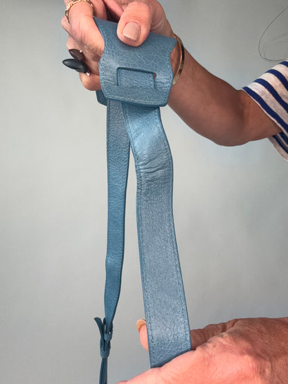 Balenciaga Agneau Classic Velo Bleu -  Indigo Hand Bag