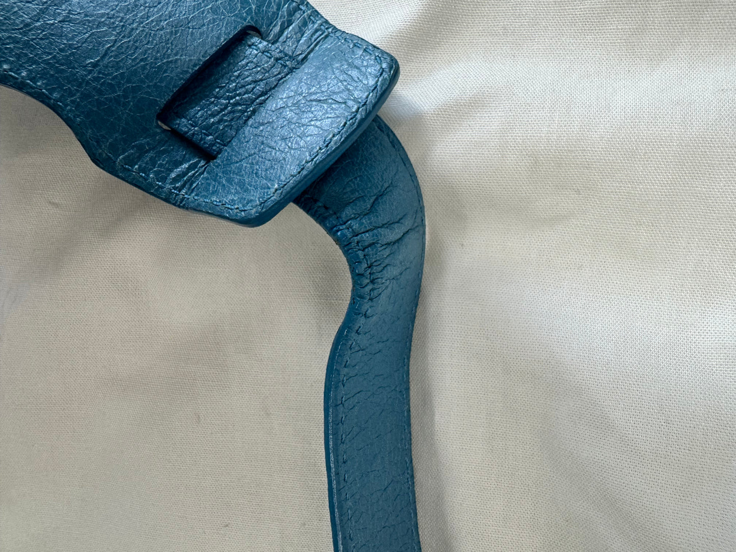 Balenciaga Agneau Classic Velo Bleu -  Indigo Hand Bag