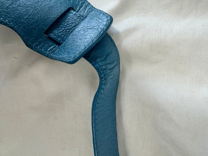 Balenciaga Agneau Classic Velo Bleu -  Indigo Hand Bag