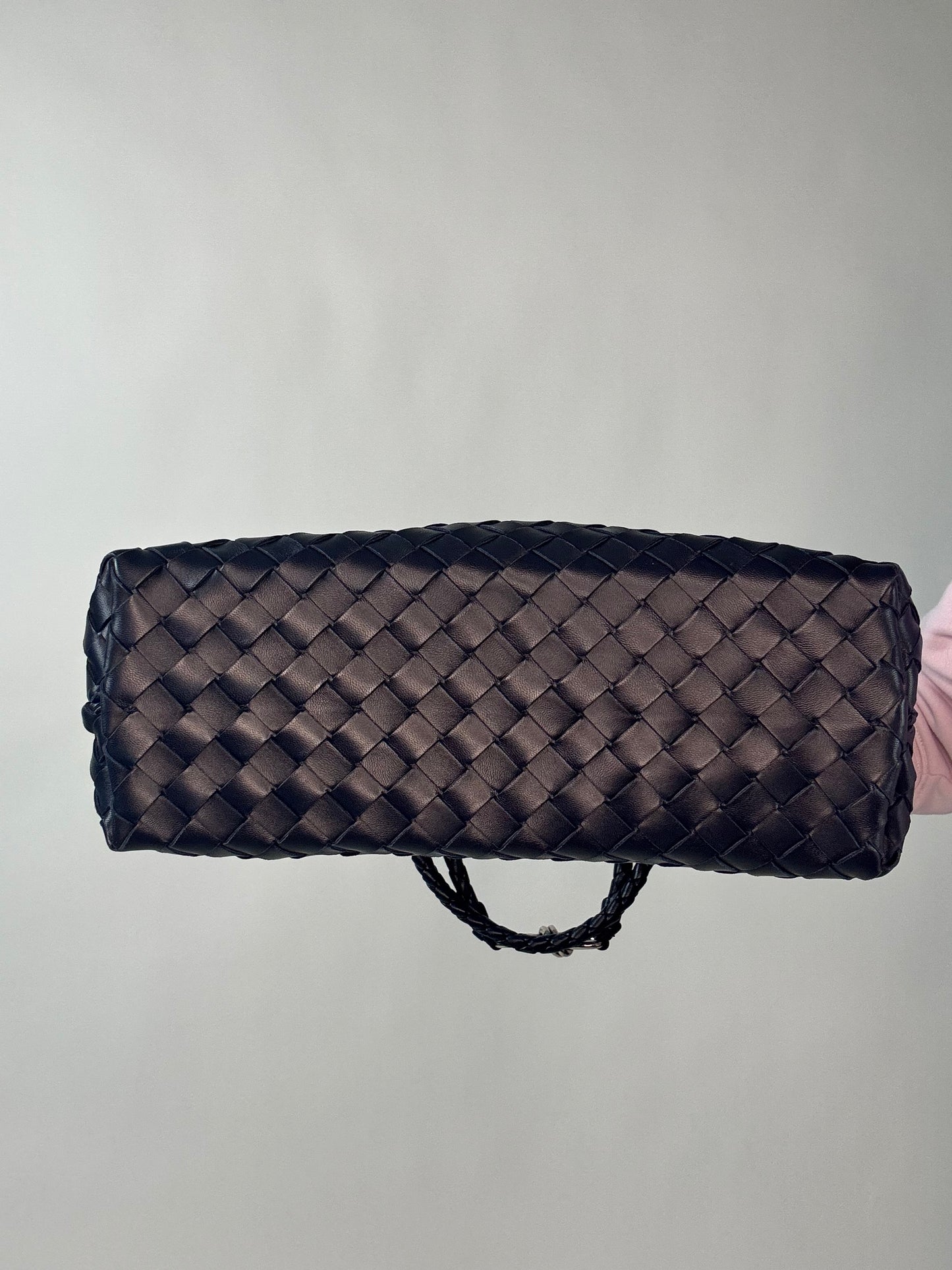 Bottega Veneta Andiamo Medium - Navy