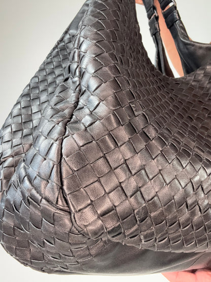 Bottega Veneta Intrecciato Campana Hobo Bag
