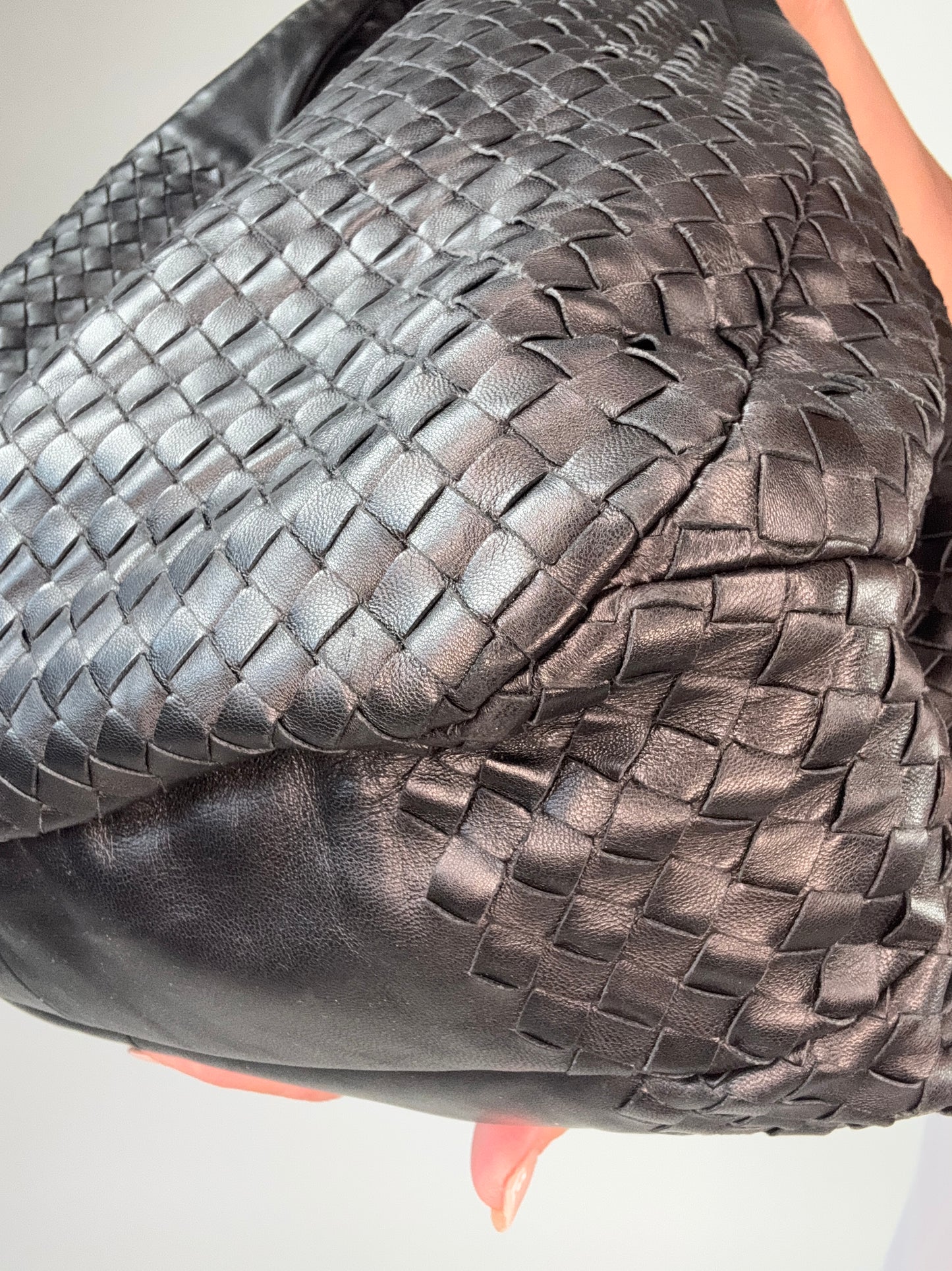 Bottega Veneta Intrecciato Campana Hobo Bag