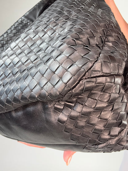 Bottega Veneta Intrecciato Campana Hobo Bag