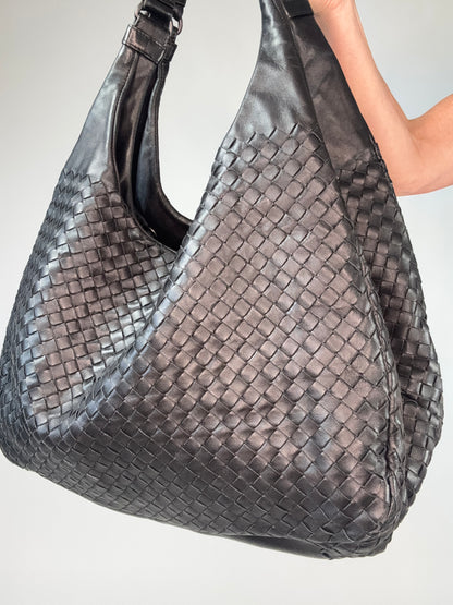 Bottega Veneta Intrecciato Campana Hobo Bag