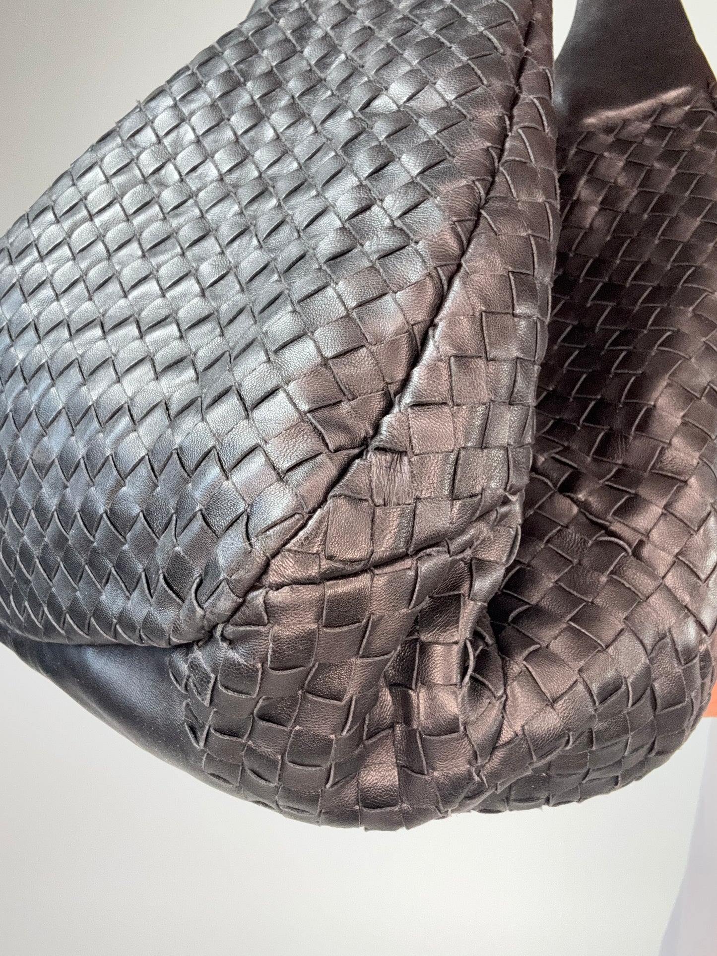 Bottega Veneta Intrecciato Campana Hobo Bag