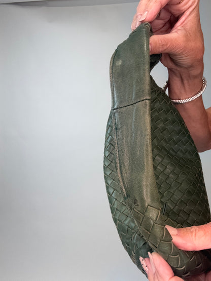 Bottega Veneta Intrecciato Hobo - Green