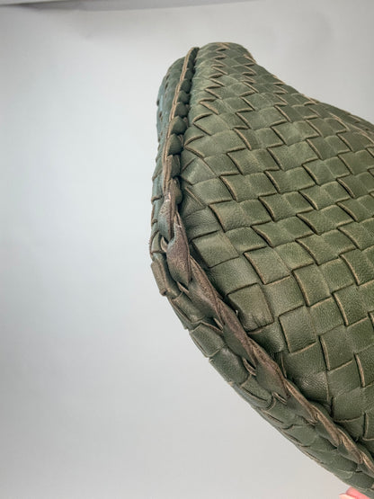 Bottega Veneta Intrecciato Hobo - Green
