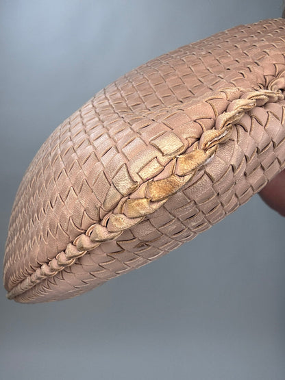 Bottega Veneta Nappa Intrecciato Leather Hobo - Large - Beige