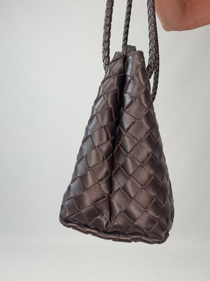 Bottega Veneta Small Andiamo - Brown