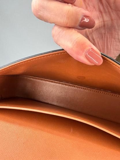 Celine Claude Triomphe Canvas Shoulder Bag