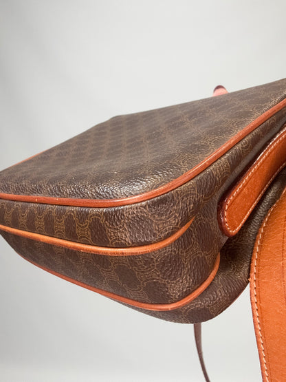 Celine Macadam Canvas Triomphe Shoulder Bag