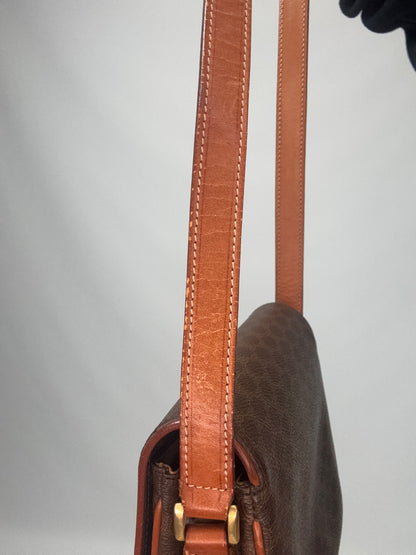 Celine Macadam Canvas Triomphe Shoulder Bag