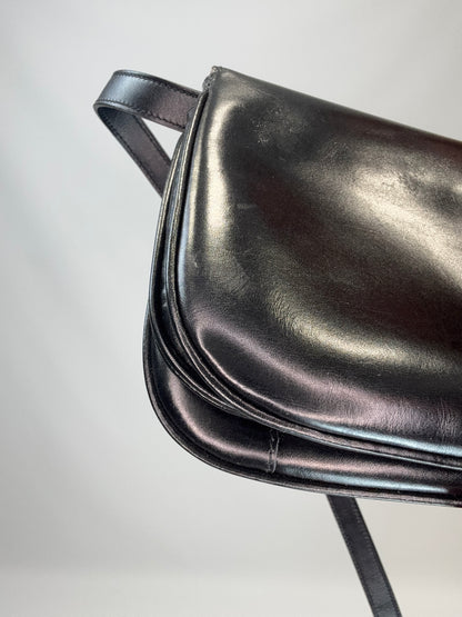 Celine Triomphe Shoulder Bag - Black / Vintage