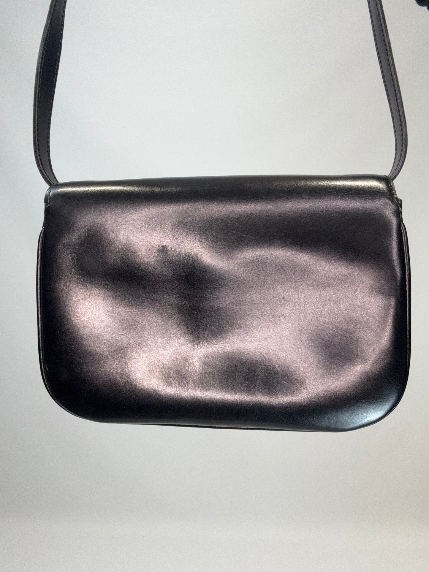 Celine Triomphe Shoulder Bag - Black / Vintage