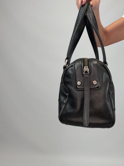 Chanel Choco Bar Mini Boston Handbag - Black