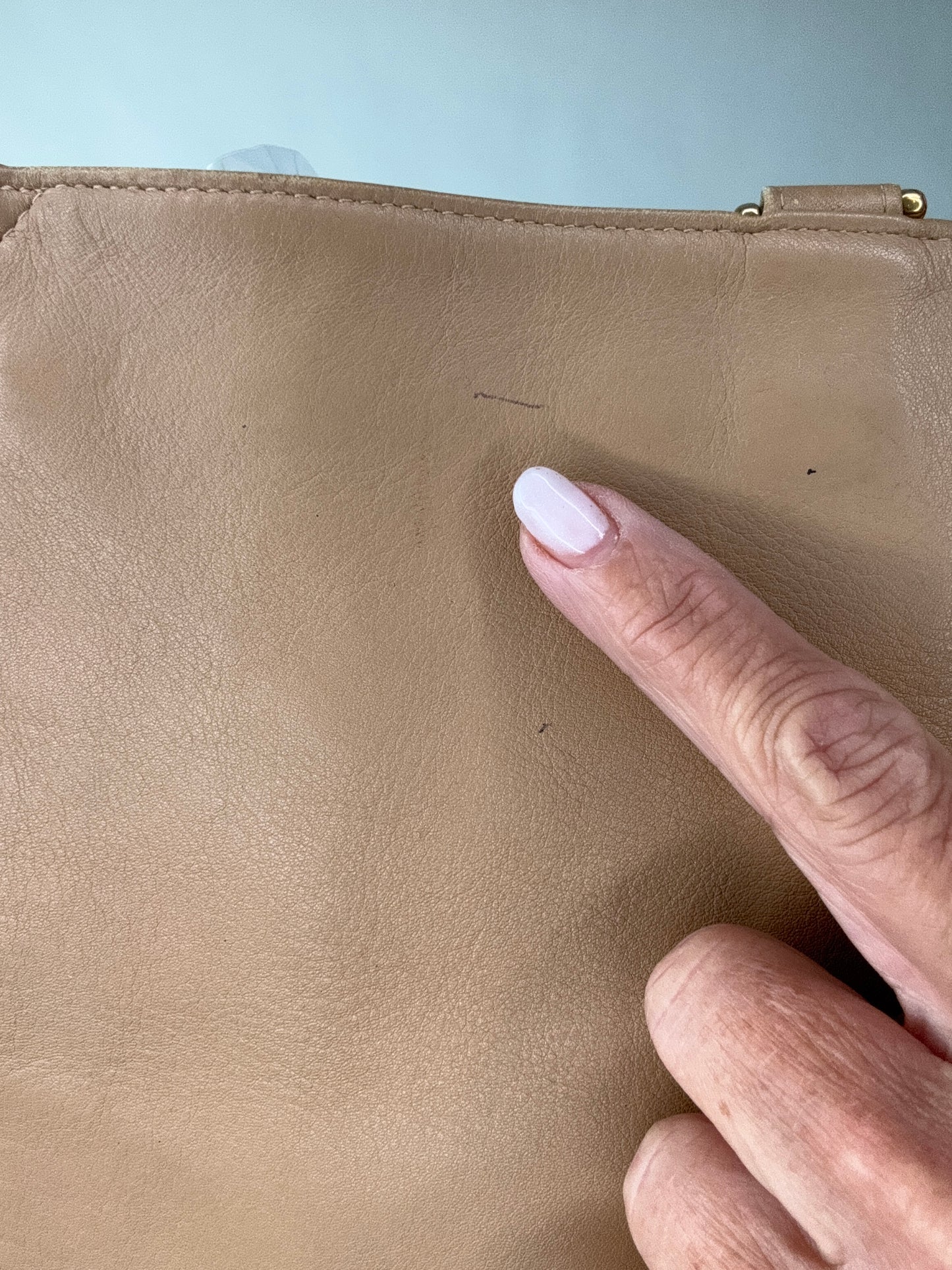 Chanel Deca Coco Chain Tote - Tan