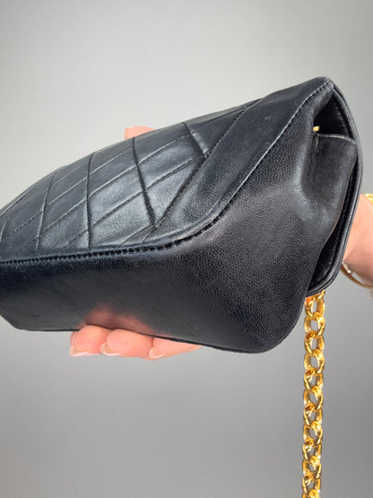 Chanel Diana Bijoux Chain Small Flap Bag - Black