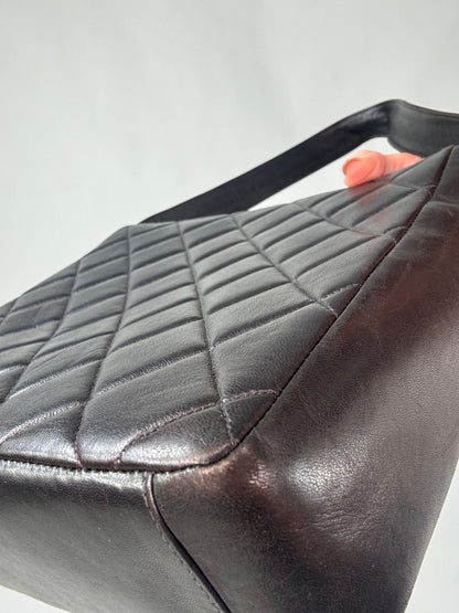 Chanel Vintage Double Turn Lock Pocket Shoulder Bag-Ultra Rare