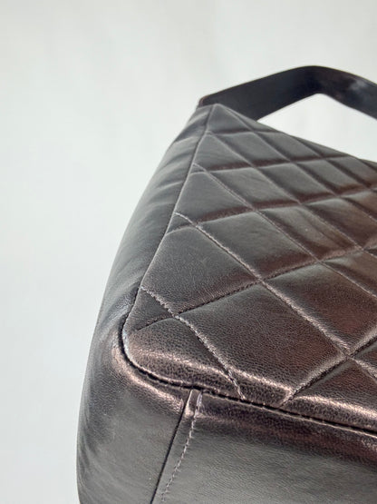 Chanel Vintage Double Turn Lock Pocket Shoulder Bag-Ultra Rare