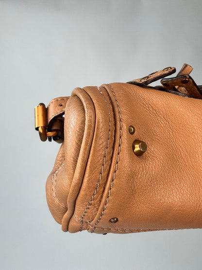 Chloé Mini Leather Paddington Bag - Brown