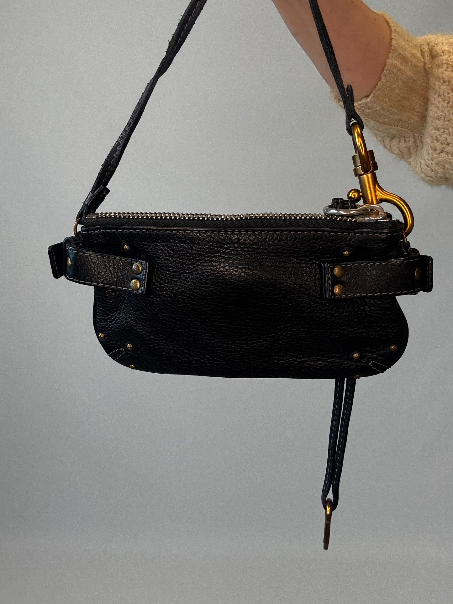 Chloe Mini Paddington - Black - Vintage
