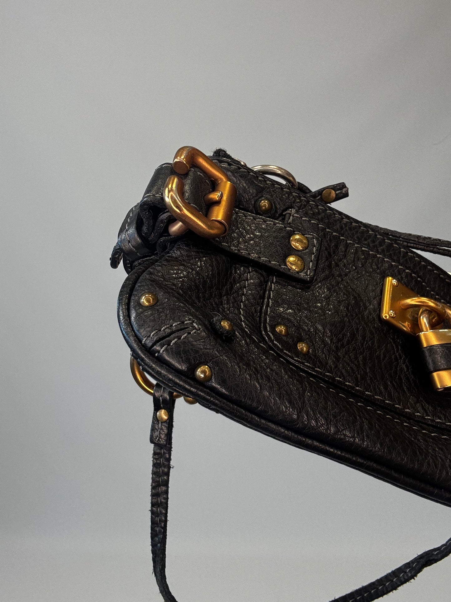 Chloe Mini Paddington - Black - Vintage
