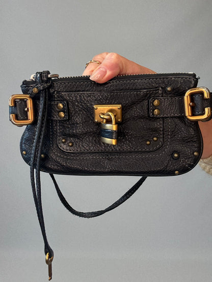 Chloe Mini Paddington - Black - Vintage
