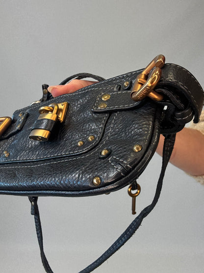 Chloe Mini Paddington - Black - Vintage