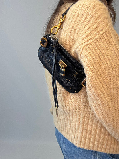 Chloe Mini Paddington - Black - Vintage