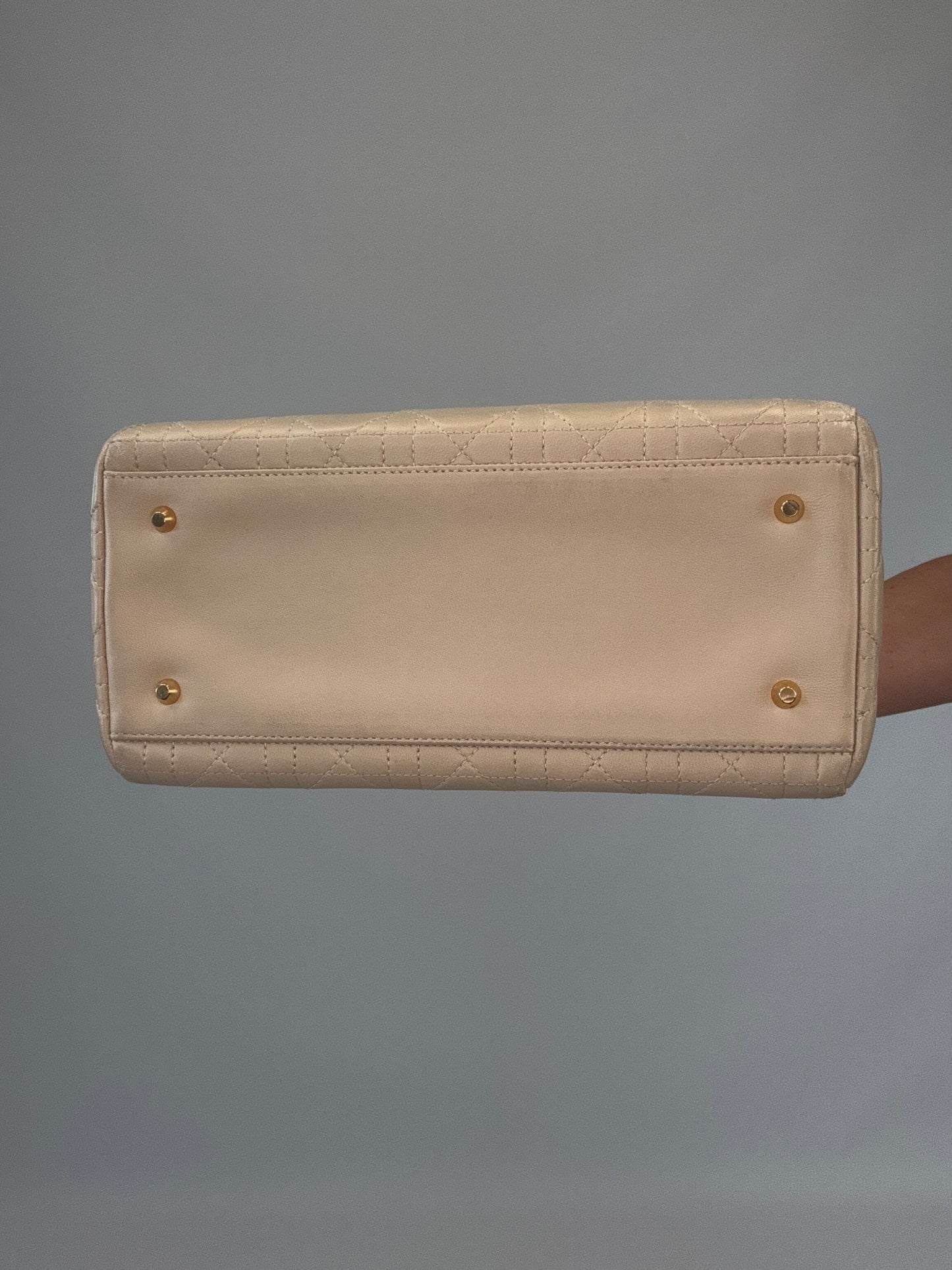 Christian Dior Cannage Lady Dior - Cream