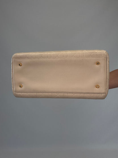 Christian Dior Cannage Lady Dior - Cream