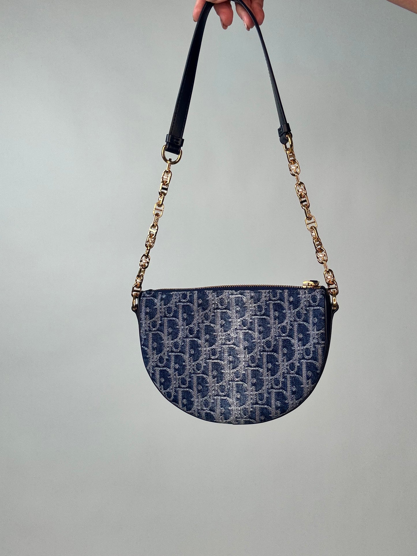 Christian Dior Diorstar Callisto Obligue Denim