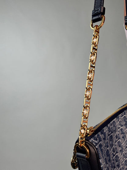 Christian Dior Diorstar Callisto Obligue Denim
